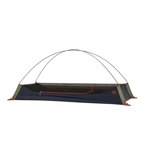 Kelty Late Start 1P Backpacking Tent – Lightweight Solo Camping Tent Shelter with Quickcorners, Aluminum Poles, Waterproof Poly Fly, Updated for 2024 (1 Person)