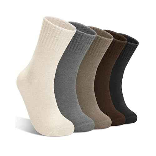 YSense Wool Socks for Women, Winter Boot Socks Stocking Stuffers Gifts for Women Warm Crew Hiking