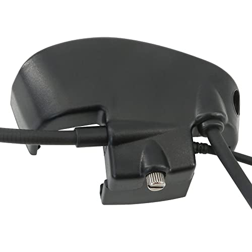 Microphone & PTT for Howard Leight Impact Sports Headphones Black