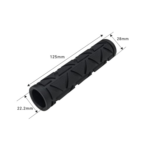Bike Handlebar Grips, Bicycle Grips, Non-Slip Rubber Hand Grips for Mountain Bikes, BMX, MTB, Beach Cruiser, Kids Bikes