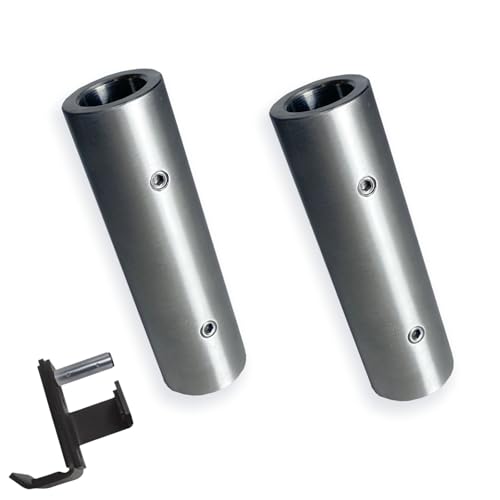 Power Rack Pin Adapter Sleeve Set - 5/8" to 1" Conversion for Gym Equipment