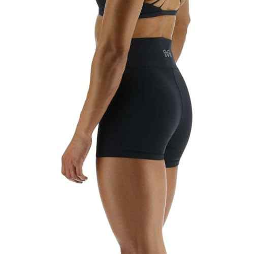 TYR Women's Elite High-Rise Athletic Workout Short 3.25"