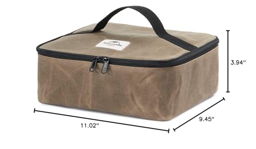 Naturehike Storage Bag for 2 Burner Folding Camping Stove, Multifunctional Outdoor Camping Storage Organizer