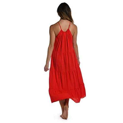 La Blanca Womens Maxi Dress Swimsuit Cover Up