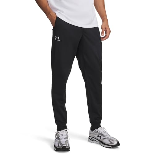 Men's Sportstyle Tricot Jogger Pants - Medium Black White Variation