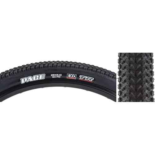 Maxxis Pace - 29x2.10 - Mountain Bike Tire, Dual Compound with EXO Puncture Protection, Tubeless Ready, E25, 53-622