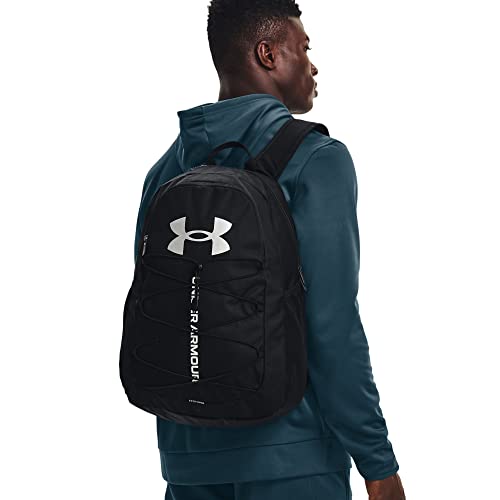 Under Armour Hustle Sport Backpack - One Size Black & Silver
