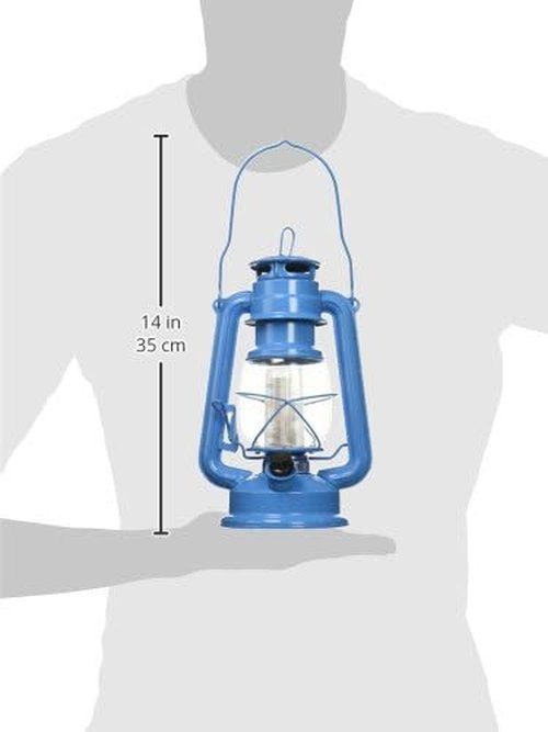 190462 12 LED Vintage Style Outdoor Lighting Lantern for Multi Purpose Use, Copper