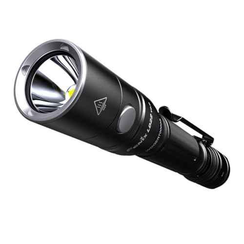 Fenix LD22 v2.0 AA Flashlight, 800 Lumen Rechargeable Penlight for EDC, Compatible with 2X AA Batteries with LumenTac Battery Organizer