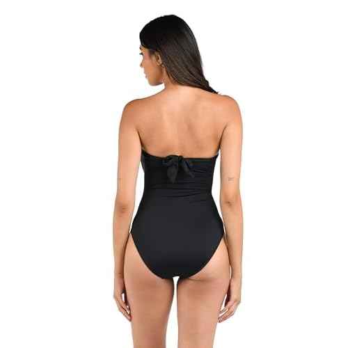 La Blanca Women's Island Goddess Halter One Piece Swimsuit