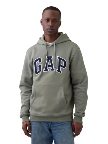 Men's Heritage Logo Pullover Hoodie - Medium Mesculen Green V2