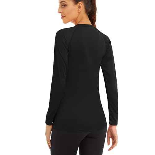 MAGCOMSEN Women's Long Sleeve Shirts UPF 50+ Sun Protection Shirts for Hiking Fishing Workout Rash Guard