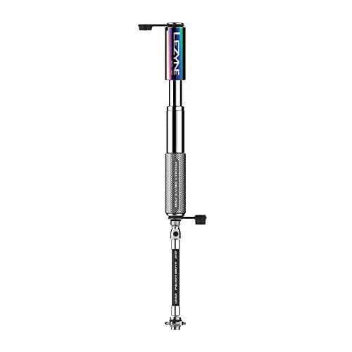 LEZYNE Pocket Drive Pro Mini Bicycle Hand Pump, High Pressure 160 PSI, Presta & Schrader with Valve Core Tool, Alloy Bracket Mount, Grip Textured, Easy to Use Bike Tire Pump