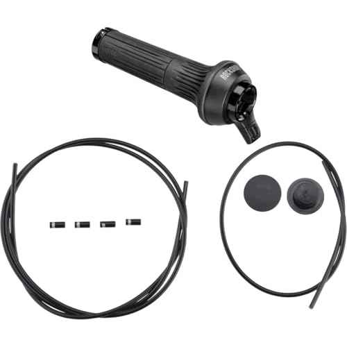 SRAM RockShox Twistloc Full Sprint Remote - 2 Position, Left and Right Grips, 1250 mm Rear Shock Cable Housing, B1