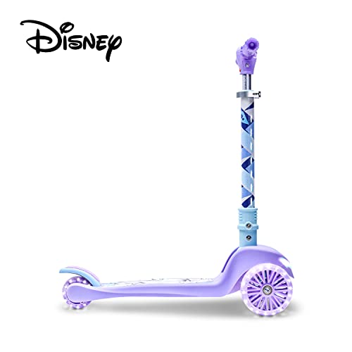 Jetson Character Kids Kick Scooter, LED Lights on Stem & Light-Up Wheels, Lightweight Frame, Height-Adjustable Handlebar, Lean-to-Steer System, Easy-Fold Mechanism