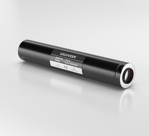 Rechargeable 3.6V 1800mAh Ni-CD Battery Pack for Streamlight & Pelican Flashlights - 1 Pack