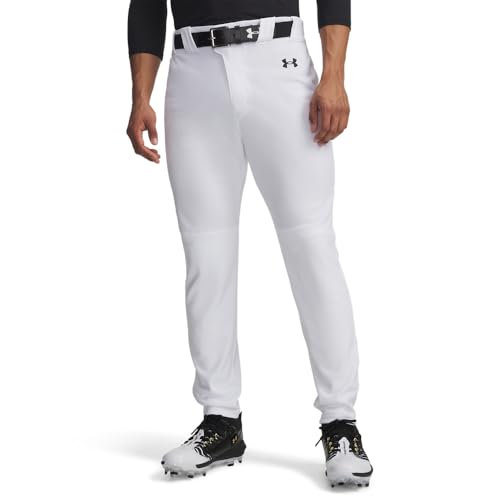 Under Armour Men's Utility Pro Tapered Pants - Large, White & Black