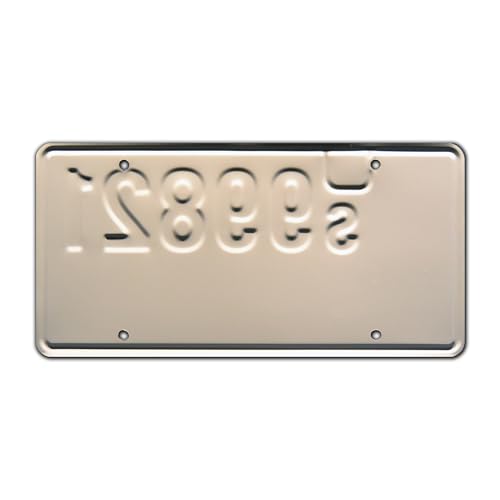 Blade Runner 2049 Vanity Plate - Aluminum Decor Sign for Wall Display