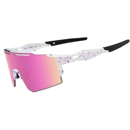 Sunglasses Cycling Glasses TR90 Frame for Men Women, Running Cycling outdoor Sports.