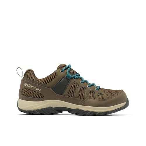 Columbia Mens Granite Trail Waterproof Hiking Shoe, Cordovan/Night Wave, 11