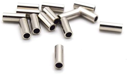 5LB-200LB 7 Strands Fishing Line Wire Leader Nylon Coated Stainless Steel Leader Wire with Crimps Sleeves