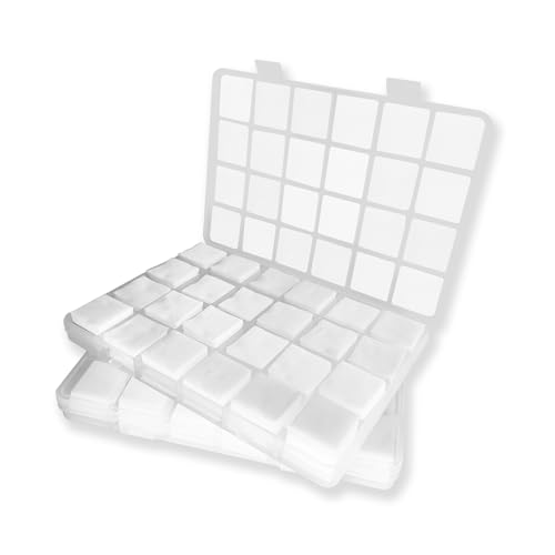 Gun Cleaning Patches Kit 2400PCS with Storage Box for Firearms & Rifles