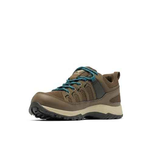 Columbia Mens Granite Trail Waterproof Hiking Shoe, Cordovan/Night Wave, 11