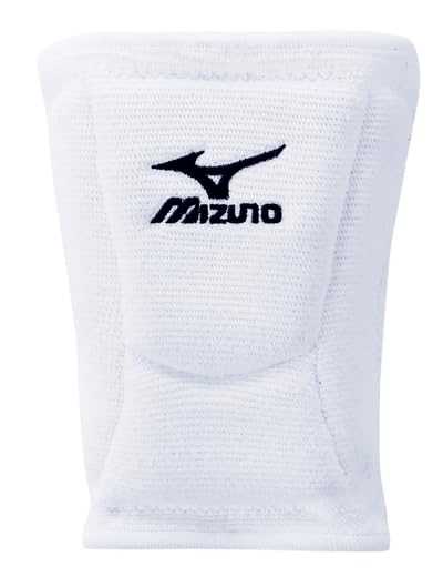 Mizuno LR6 Volleyball Knee Pad - Medium White Pair