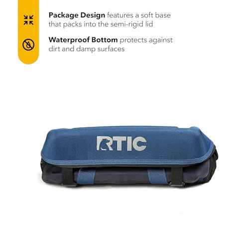 RTIC 28 Can Everyday Cooler, Soft Sided Portable Insulated Cooling for Lunch, Beach, Drink, Beverage, Travel, Camping, Picnic, for Men and Women