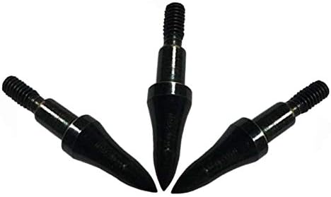 12pcs Archery Arrow Tips 75/100/125/150 Grain Field Points 5/16 inch Screw in Bullet Points Arrowheads Broadheads for Crossbow Recurve Bow Compound Bow Hunting Bow and Arrow Target Shooting Practice