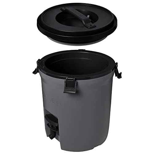 STANLEY Adventure Fast Flow Water Jug 2 Gallon Leakproof Ice Water Dispenser Insulated Beverage Cooler Easy Pour Spigot and Latched Foam Lid BPA-Free