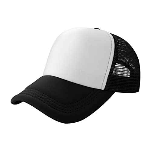 Custom Baseball Cap for Men Women, Customize Your Own Tucker Hat Personalized Adjustable Mesh Hat