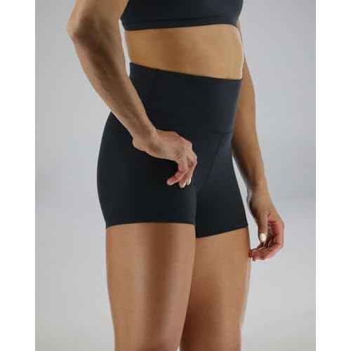 TYR Women's Elite High-Rise Athletic Workout Short 3.25"