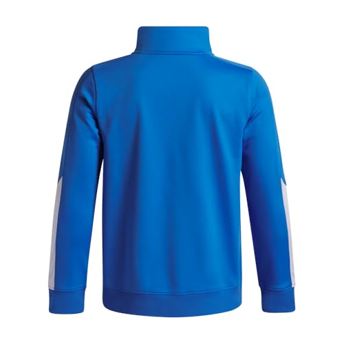 Kids Brawler Full Zip Track Jacket - Big Kid X-Large Blue Atlantis & Black