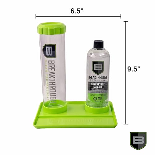 Suppressor Cleaning Kit with 16oz Cleaner & Tools for Firearms Maintenance