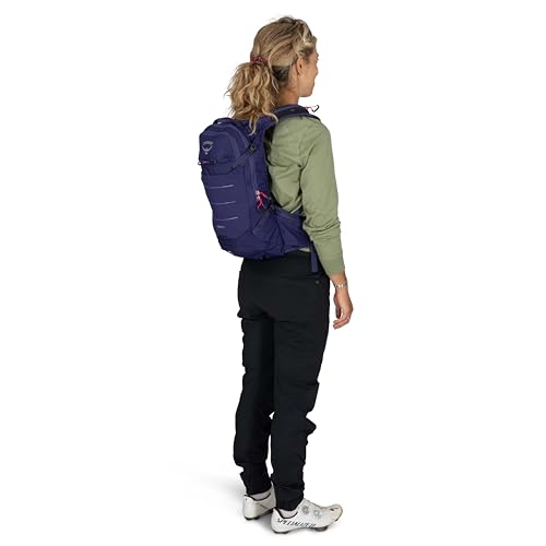 Osprey Raven 10L Women's Biking Backpack with Hydraulics Reservoir, Waterfront Blue