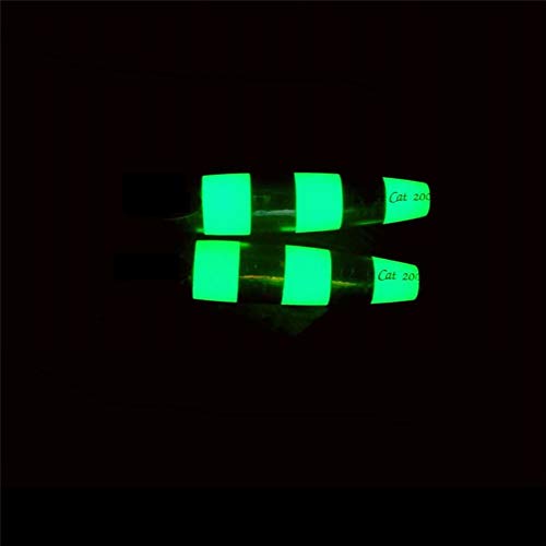 Fishing Jig Set - Green & Gold Lead Metal Flat Slow Fall Pitch Lures 100g