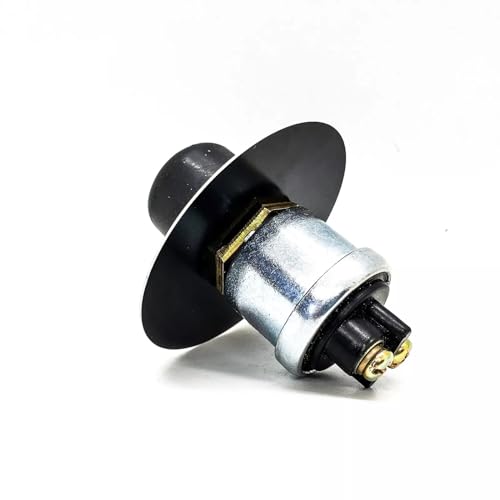 12V Floor-Mounted Horn Switch Button for Golf Cart - Waterproof, Heavy-Duty
