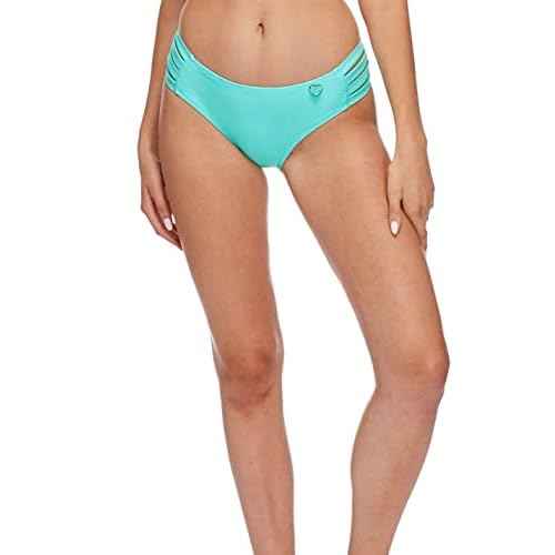 Body Glove Women's Smoothies Nuevo Contempo Solid Full Coverage Bikini Bottom Swimsuit