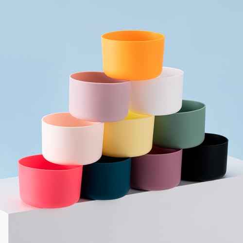 Silicone Boots Compatible with Owala 30oz & 40oz FreeSip Sway Bottles & Tumblers, Large-Coverage Protective Anti-Slip Bottom Cover Sleeves for Freesip Sway Tumblers & Bottles