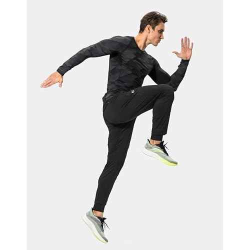 G Gradual Men's Sweatpants with Zipper Pockets Athletic Pants Traning Track Pants Joggers for Men Soccer, Running, Workout