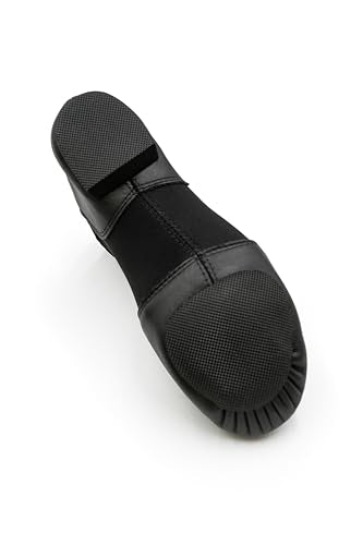 Unisex-Child E-Series EJ2C Jazz Slip-On Shoes - Black, 13 Little Kid