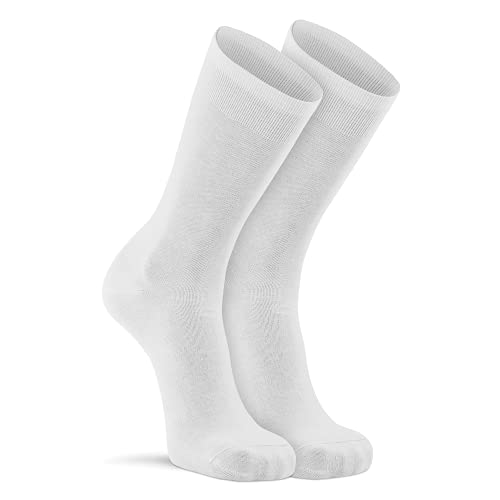 Fox River Therm-A-Wick Ultra-Lightweight Crew Sock - Large White, Cold Weather