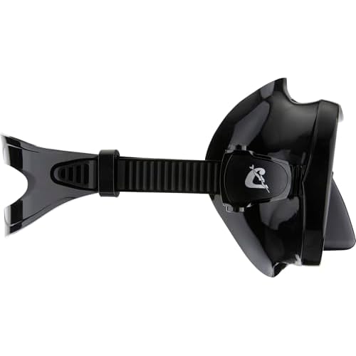Cressi Single Lens Frameless Scuba Mask for Good Visibility | F-Dual: Designed in Italy