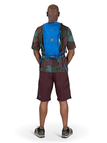 Osprey Siskin 8L Men's Biking Backpack with Hydraulics Reservoir, Black