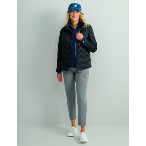HUK womens Wave Jacket, Dwr Insulated Fishing Jacket for Women