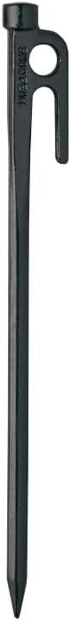Snow Peak’s Solid Stake #20, R-102, Forged Steel, for Camping Tents, Made in Japan, Lifetime Product Guarantee