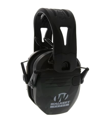 Walker's TACTI Grip Series Shooting Ear Muffs - One Size, Multicam Grey Camo