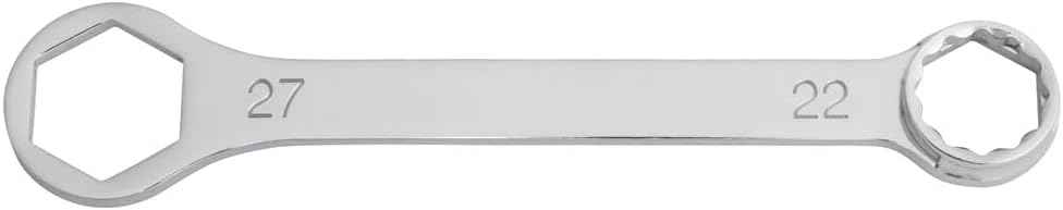 TUSK 22mm/27mm Racer Axle Combo Wrench with 13/16" for 2-Stroke Plug Removal