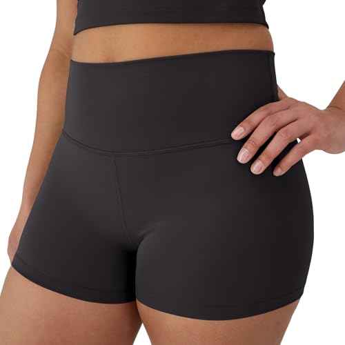 Hanes Women's Moves Leak Protection Bike Shorts with Built-in Underwear, Moisture-Wicking & Odor Control, 3¡± Inseam